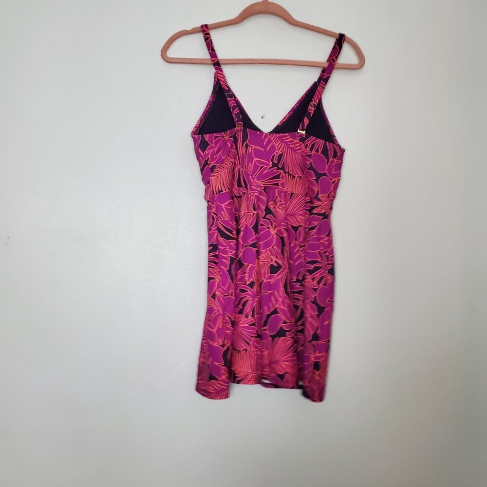 Lands' End Swimsuit One Piece Size S Swimdress UPF 50+ Removable Cups NWT - Picture 3 of 8